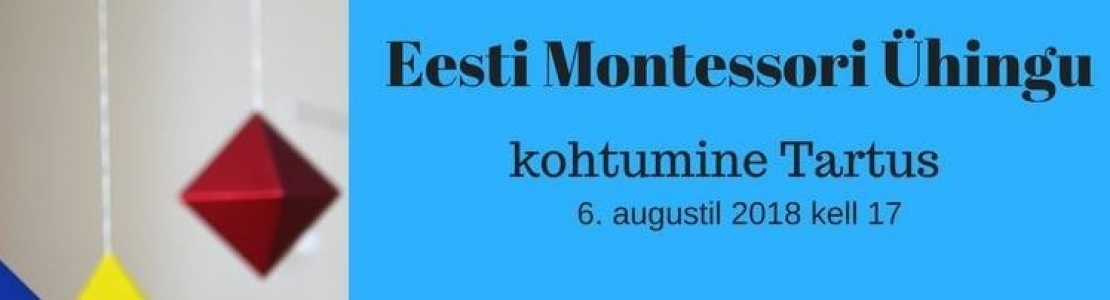 Eesti Montessori Ühingu kohtumine Tartus
